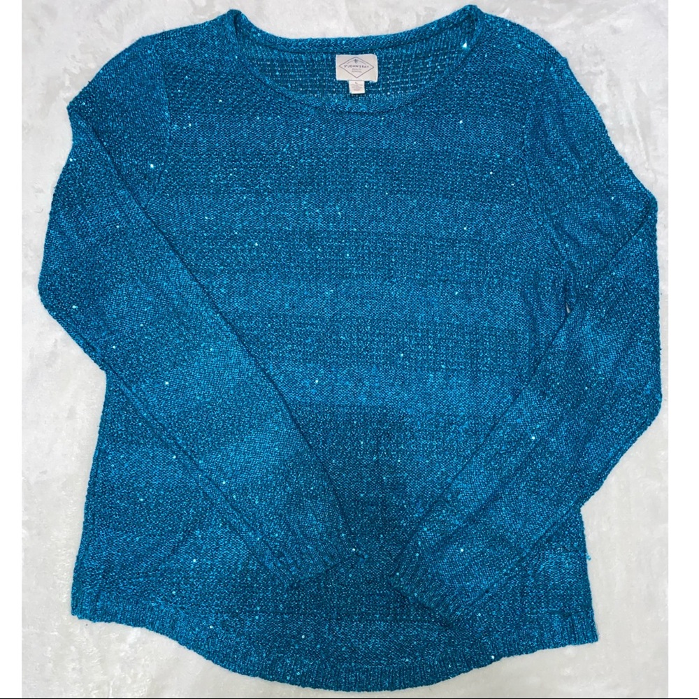 St Johns Bay | Blue sweater